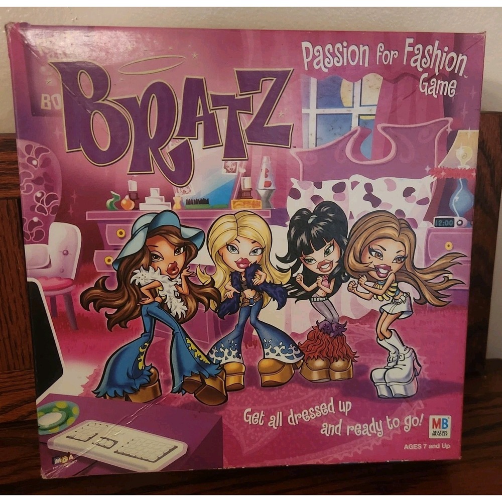 Y2k Bratz Board Game 2002 Funky‎ Fashion Emergency Complete